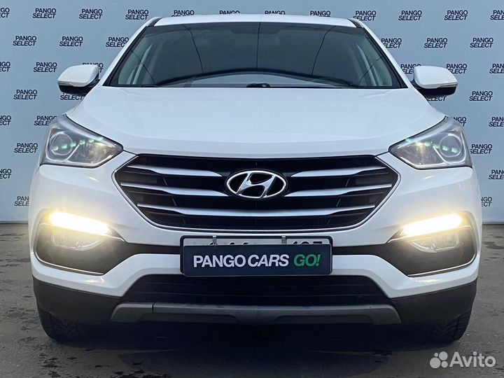 Hyundai Santa Fe 2.2 AT, 2018, 220 000 км