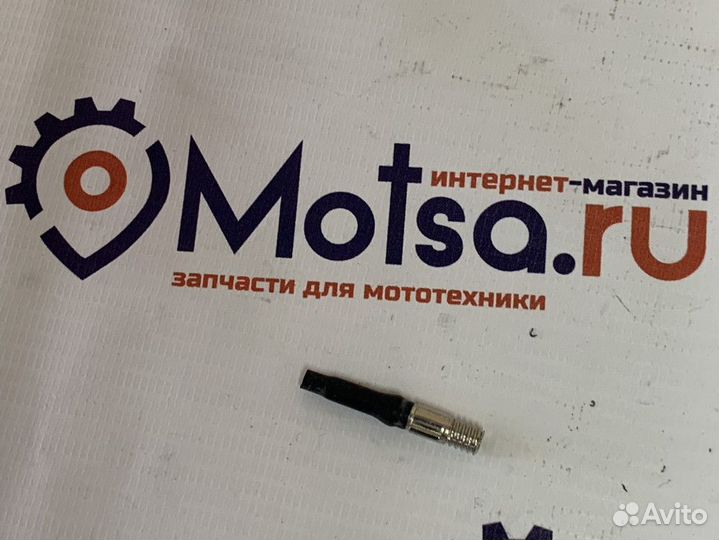 Золотник камеры вело (с резинкой)