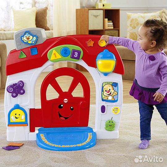 Двухсторонний музыкальный домик-арка Fisher Price