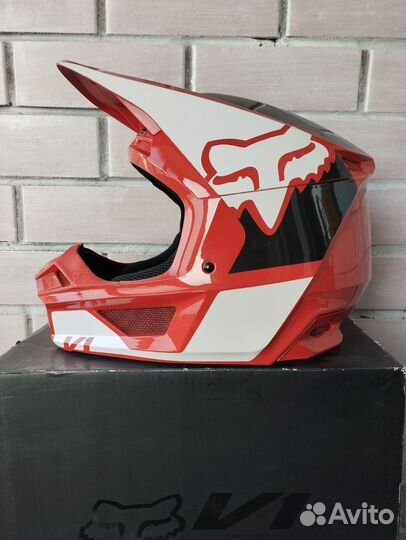Шлем FOX V1 для мотокросса и эндуро