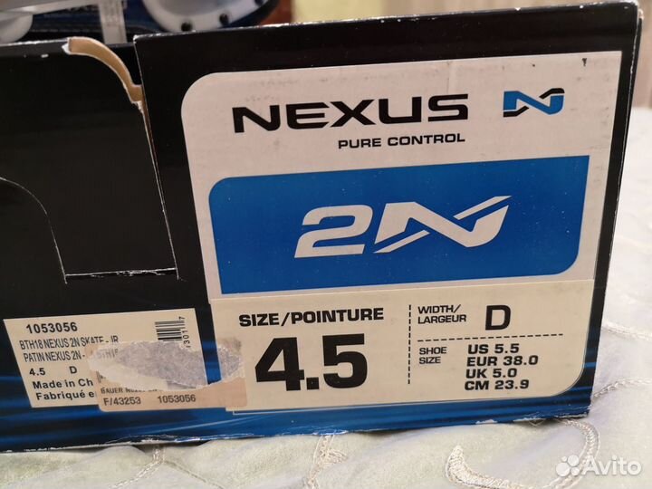 Хоккейные коньки bauer nexus