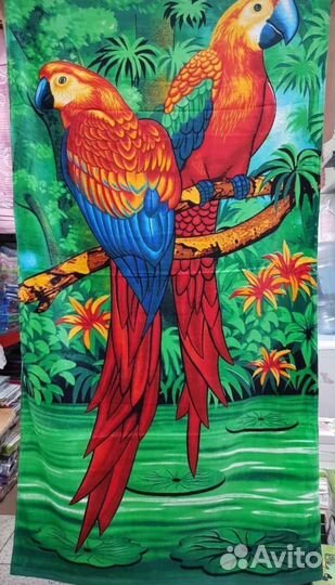 Пляжное полотенце, для рук, головы, ног