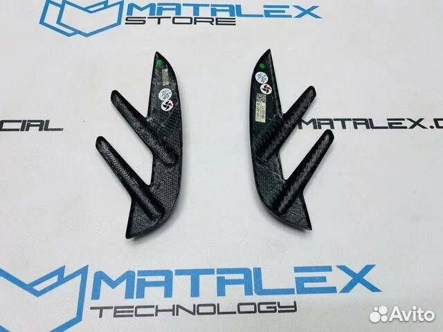 Жабры в крыло BMW M4 G82, сухой карбон