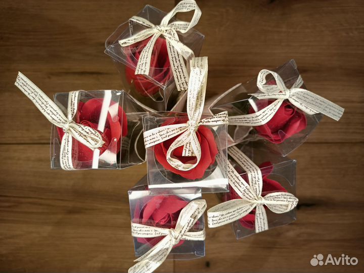 Мыло лепестковое роза