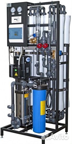 Установка обратного осмоса с насосом 500 л/ч