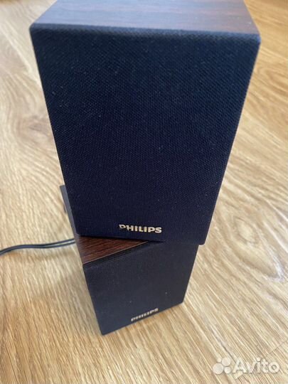 Колонки деревянные 2.0 Philips SPA20