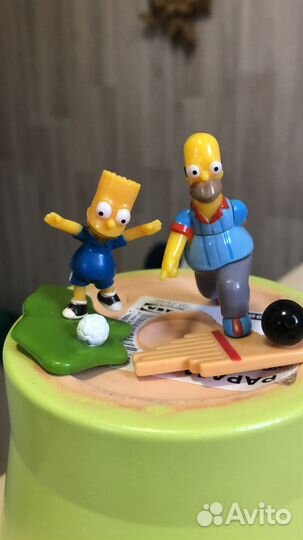 Фигурки киндерсюрприз Симпсоны