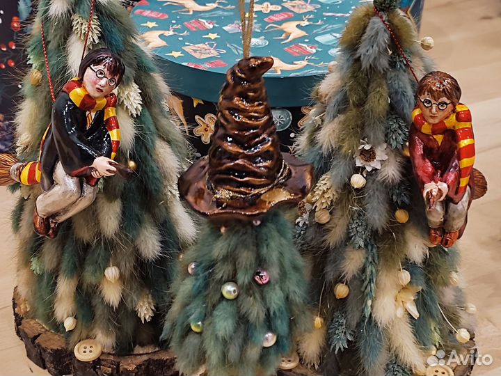 Ёлочные игрушки Гарри Поттер Хогвартс и другие