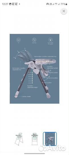 Стул для кормления