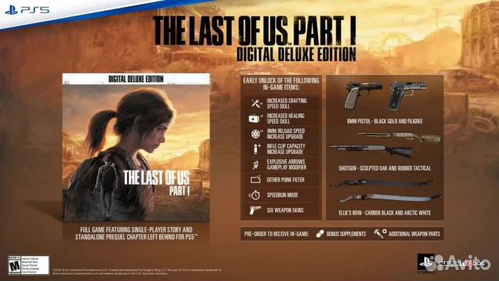 The last of us part I - II Deluxe Edition