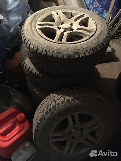 Колёса на калдину зимние