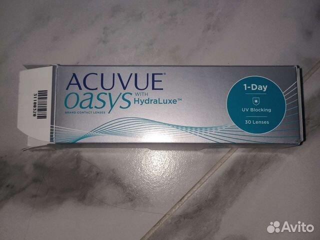 Линзы контактные acuvue oasys 1 day