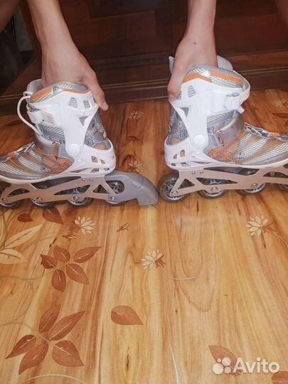 Ролики, роликовые коньки р. 38