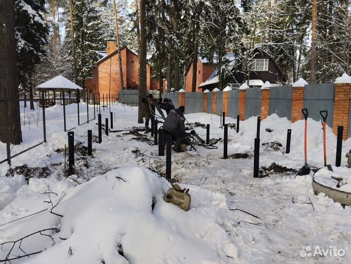 Винтовые сваи ремонт фундамента