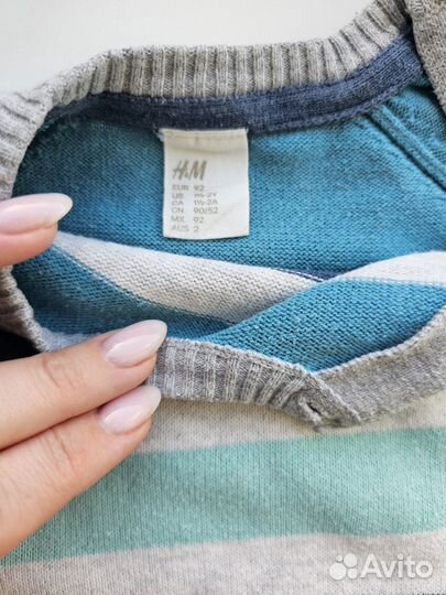 Джемпер детский h&m, 92