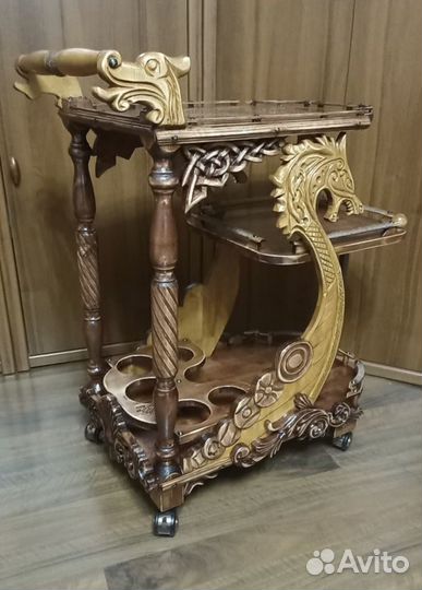 Сервировочный столик-бар Кельтика/Дракар