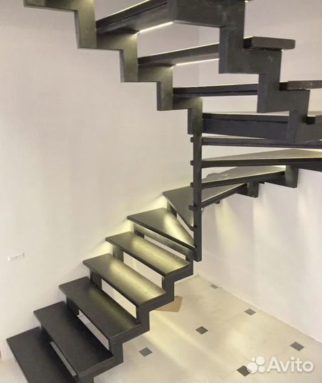 Подсветка лестницы с датчиками движения