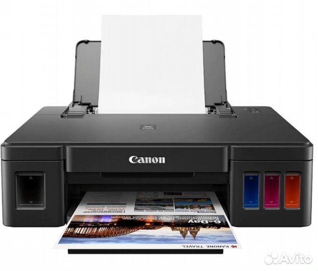 Принтер струйный Canon pixma G1411, цветной A4