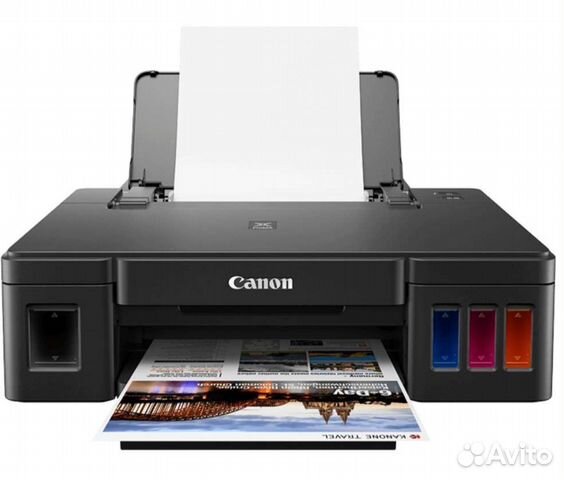 Принтер струйный Canon pixma G1411, цветной A4