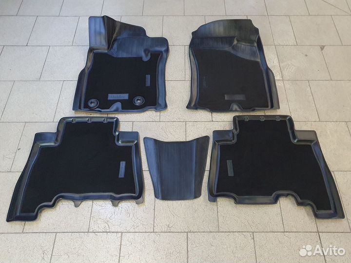Коврики 3D Lux салон Toyota Land Cruiser Prado 150