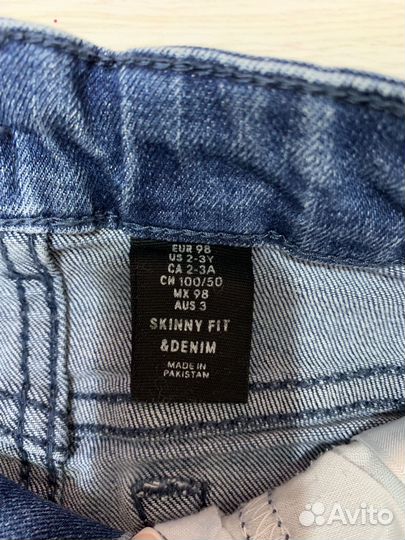 Джинсы hm 98