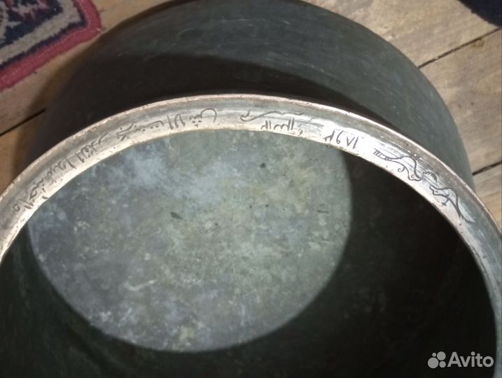 Старинный медный казан на 40 литров