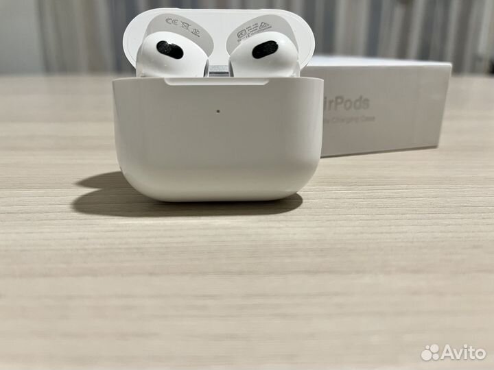 AirPods 3 (новые, гарантия) + чехол + доставка