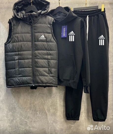 Костюм тройка adidas