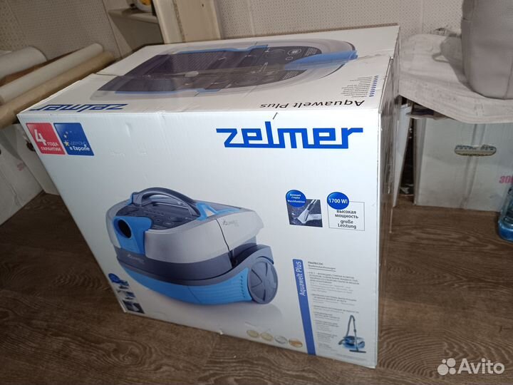 Моющий пылесос Zelmer Aquawelt 1700W, новый