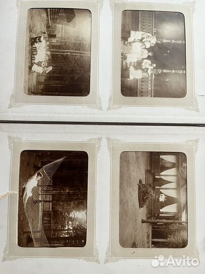 Фотоальбом с дореволюционными карточками