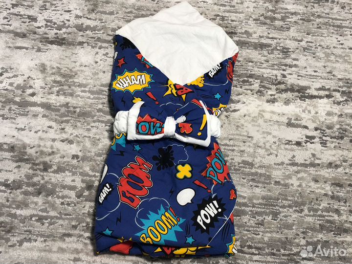 Конверт одеяло на выписку весна