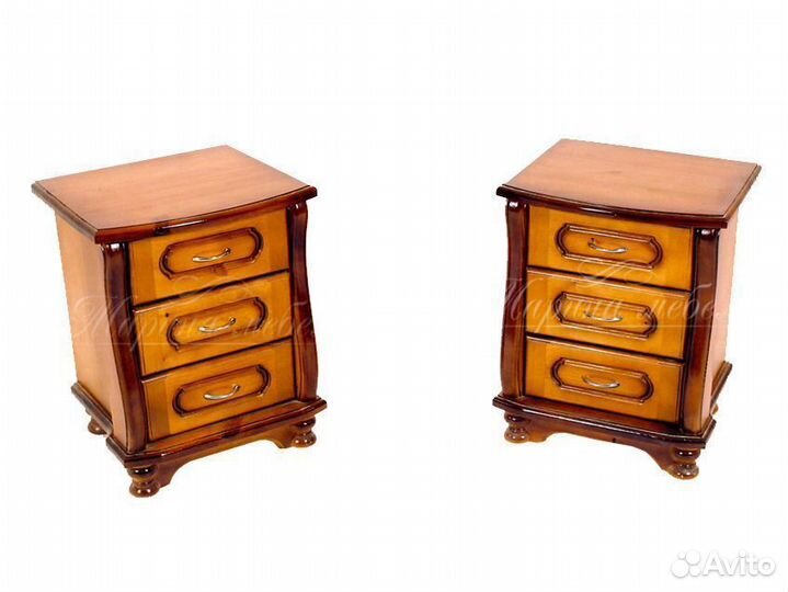 Тумба прикроватная Стиль массив дерева