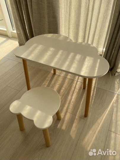 Детский Стол-облачко и стул