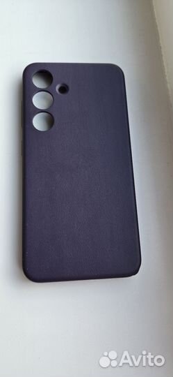 Чехол Vegan Leather Case на Samsung s24 Оригинал