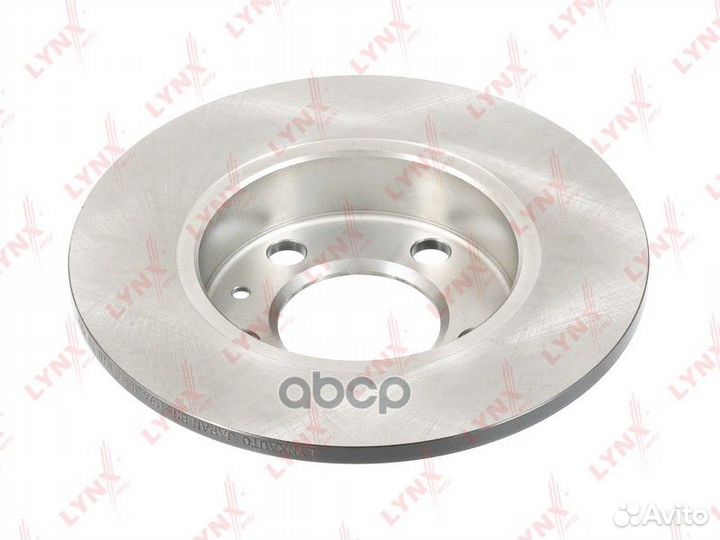 Диск тормозной (232x9) зад bn1194 lynxauto