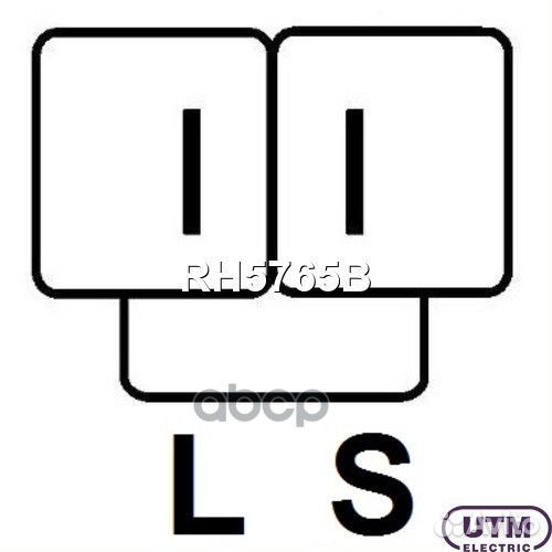 Регулятор генератора + щеткодержатель RH5765B Utm