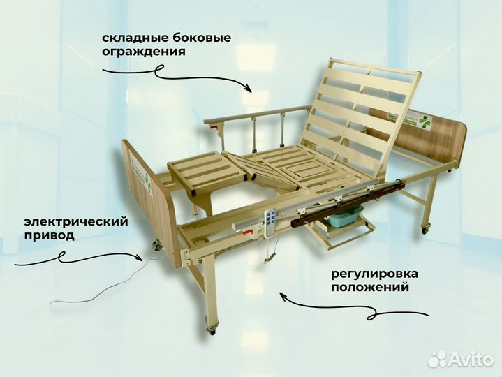 Медицинская кровать