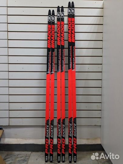 Лыжи brados world CUP Skate Air red