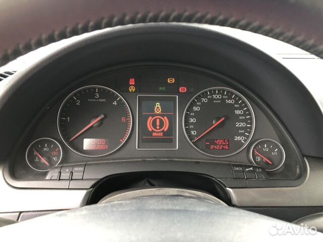 Приборная панель на Audi A4 B6 2.5 TDI