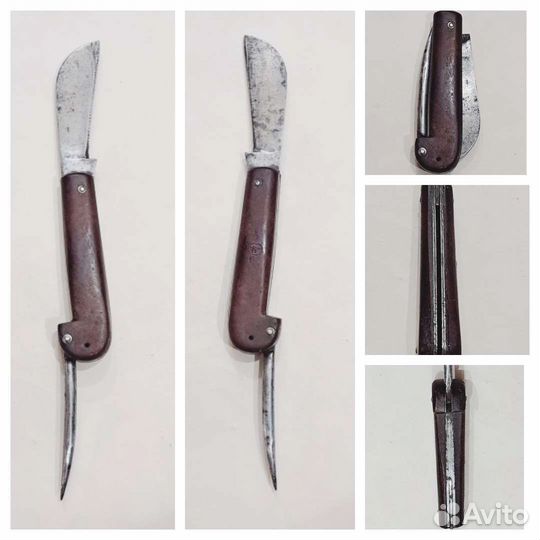 Ножи охотничий, боцманский.Новые и ссср.Ручная раб