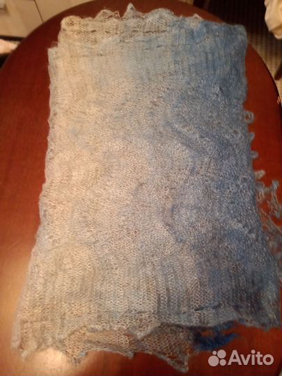 Пуховый шарф