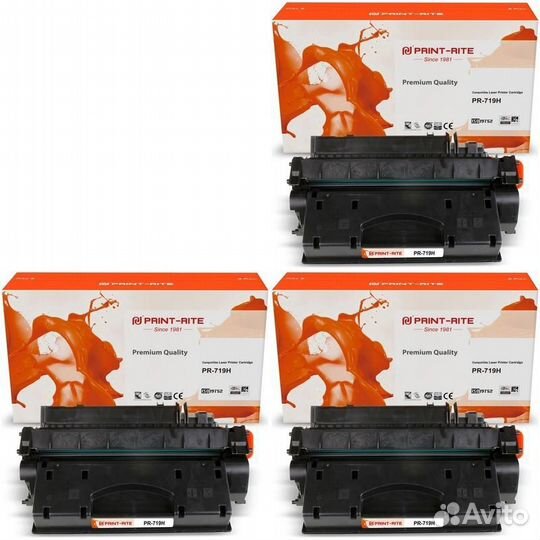 Картридж Print-Rite PR-719H-3PK 1459170