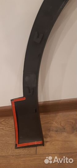 Молдинг на крыло nissan qashqai левая