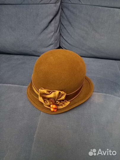 Шляпы женские велюровые, фетровые и береты