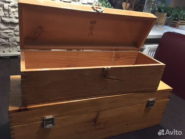 Деревянные ящики из под вина ящик винный