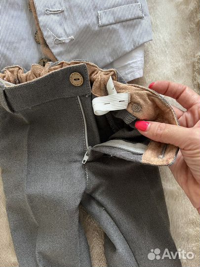 Детский Костюм тройка на мальчика 68 р-р