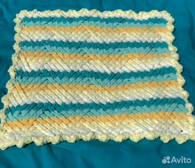 Плед (одеяло) для новорожденного из Alize puffy