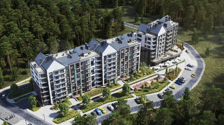 1-к. квартира, 43,3 м², 1/5 эт.