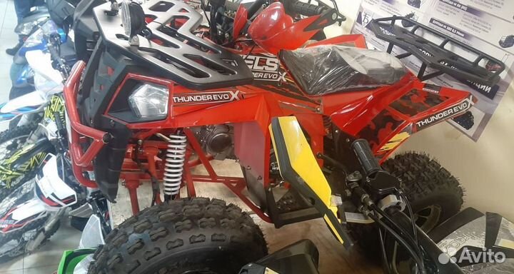 Квадроцикл Wels Thunder Evo Х красный
