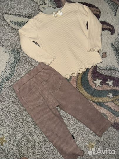 Комплект лосины и лонгслив